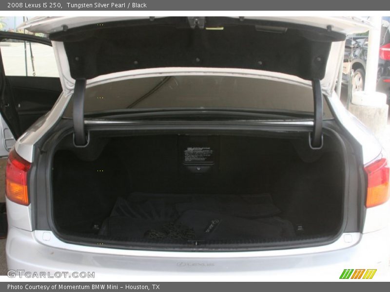 Tungsten Silver Pearl / Black 2008 Lexus IS 250