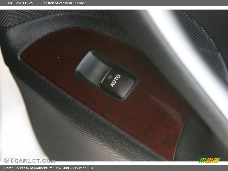 Tungsten Silver Pearl / Black 2008 Lexus IS 250