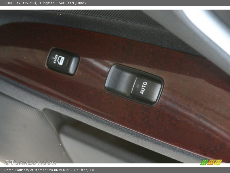 Tungsten Silver Pearl / Black 2008 Lexus IS 250