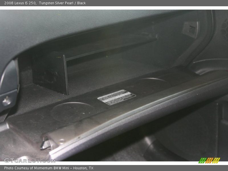 Tungsten Silver Pearl / Black 2008 Lexus IS 250