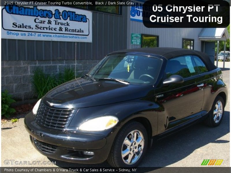 Black / Dark Slate Gray 2005 Chrysler PT Cruiser Touring Turbo Convertible
