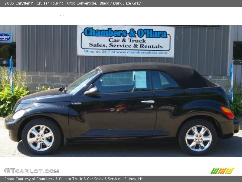 Black / Dark Slate Gray 2005 Chrysler PT Cruiser Touring Turbo Convertible
