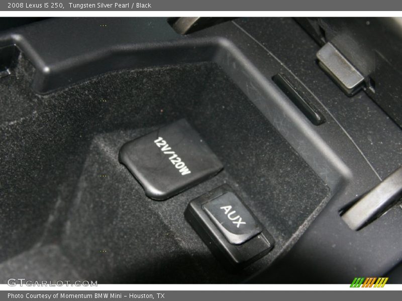 Tungsten Silver Pearl / Black 2008 Lexus IS 250