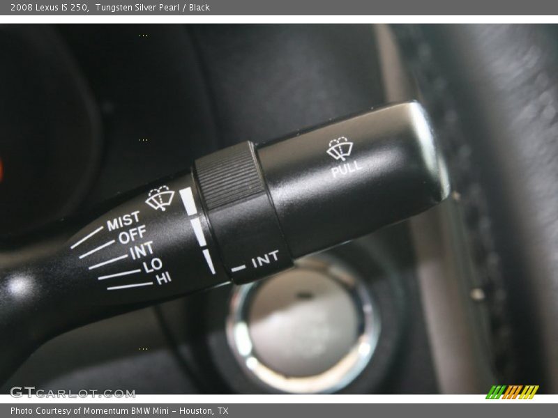 Tungsten Silver Pearl / Black 2008 Lexus IS 250