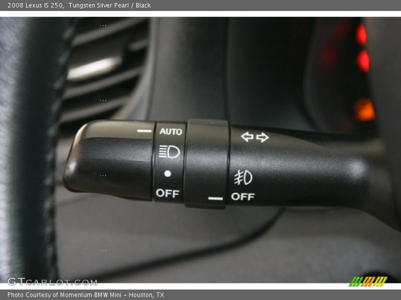 Tungsten Silver Pearl / Black 2008 Lexus IS 250