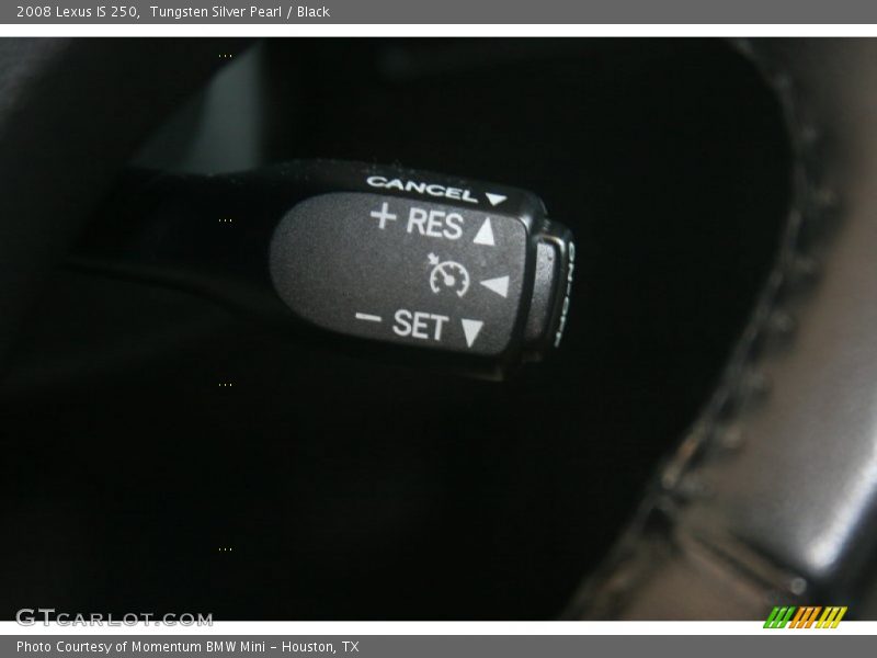 Tungsten Silver Pearl / Black 2008 Lexus IS 250
