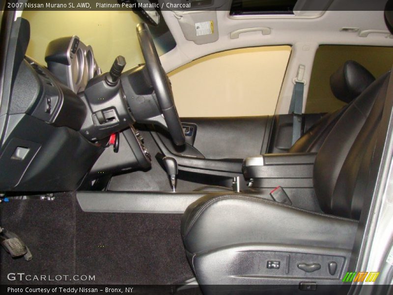 Platinum Pearl Matallic / Charcoal 2007 Nissan Murano SL AWD