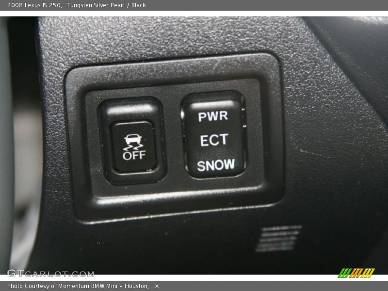 Tungsten Silver Pearl / Black 2008 Lexus IS 250