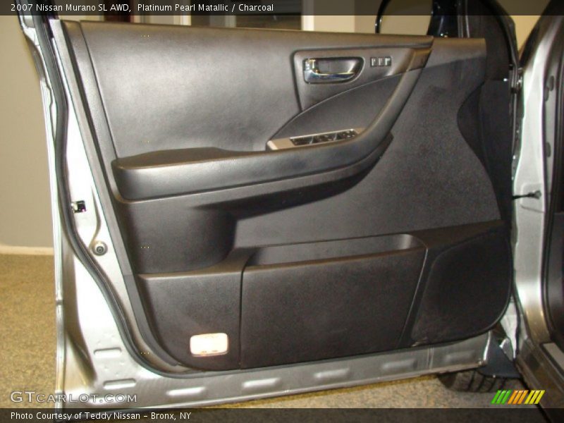 Platinum Pearl Matallic / Charcoal 2007 Nissan Murano SL AWD