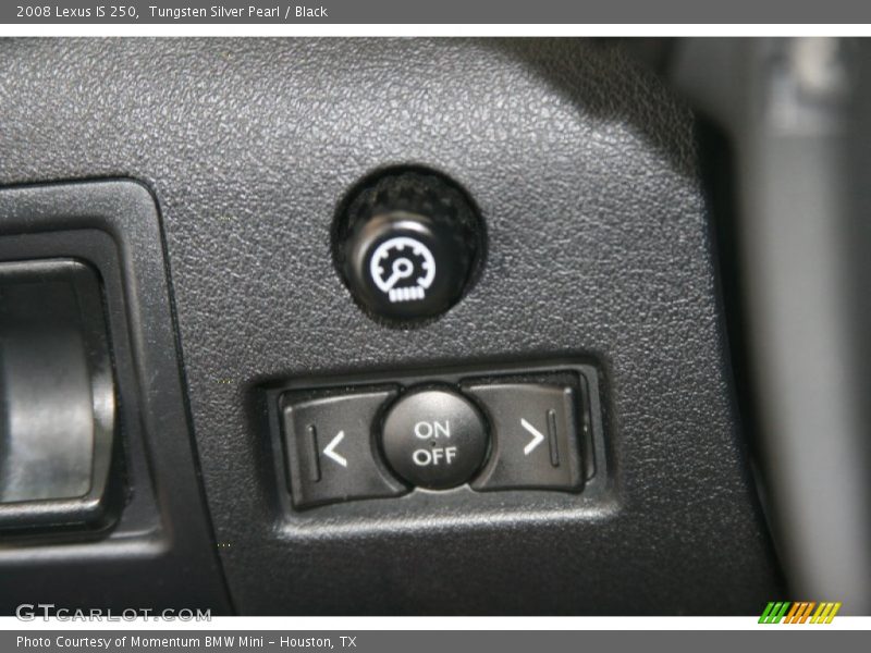Tungsten Silver Pearl / Black 2008 Lexus IS 250