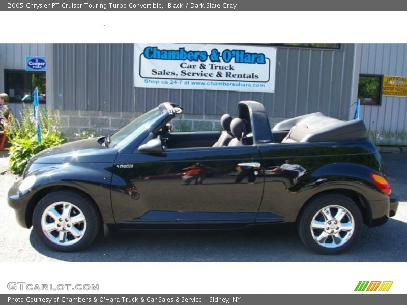 Black / Dark Slate Gray 2005 Chrysler PT Cruiser Touring Turbo Convertible
