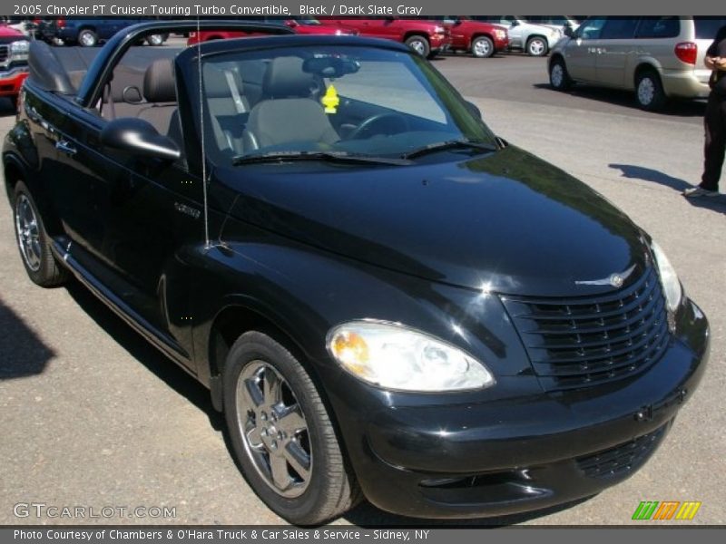 Black / Dark Slate Gray 2005 Chrysler PT Cruiser Touring Turbo Convertible