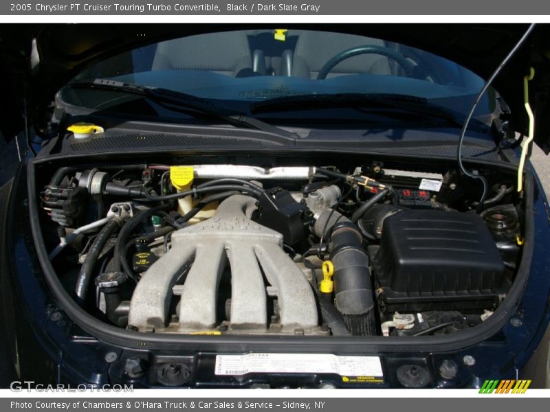 Black / Dark Slate Gray 2005 Chrysler PT Cruiser Touring Turbo Convertible