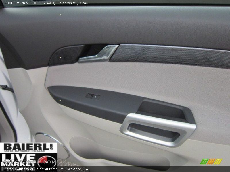 Polar White / Gray 2008 Saturn VUE XE 3.5 AWD