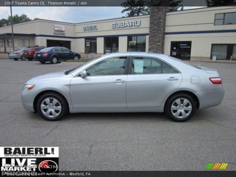 Titanium Metallic / Ash 2007 Toyota Camry CE