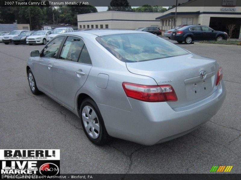 Titanium Metallic / Ash 2007 Toyota Camry CE