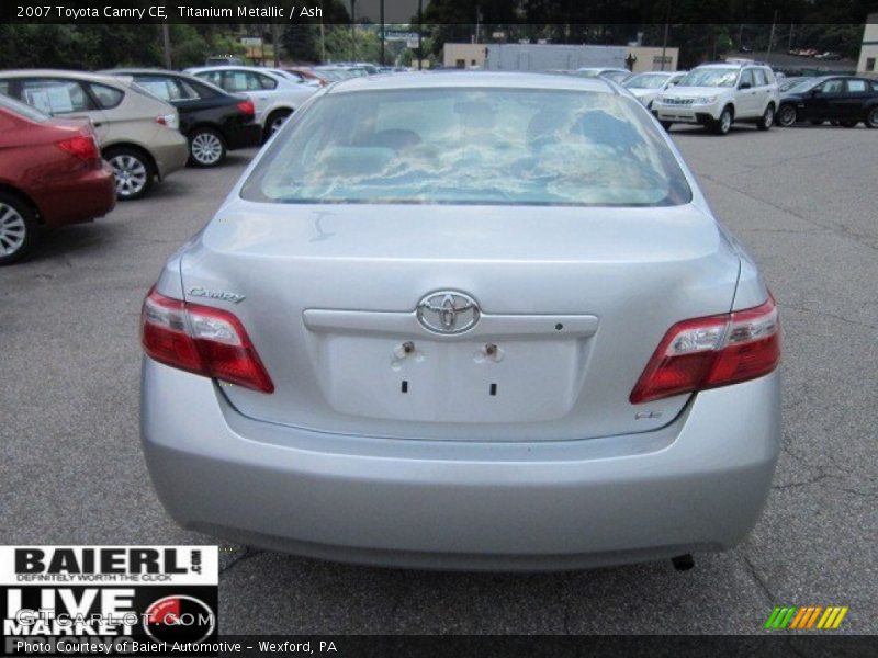 Titanium Metallic / Ash 2007 Toyota Camry CE