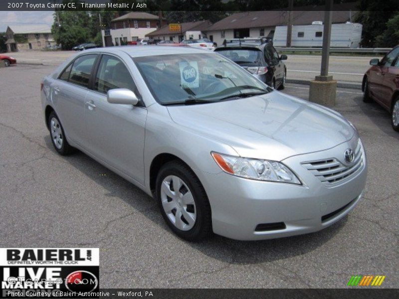 Titanium Metallic / Ash 2007 Toyota Camry CE