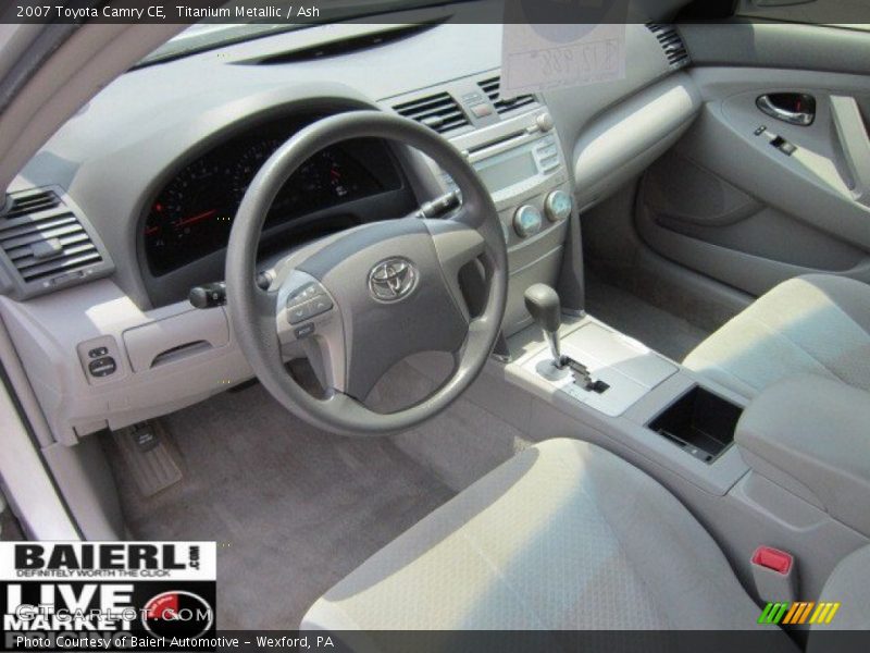 Titanium Metallic / Ash 2007 Toyota Camry CE