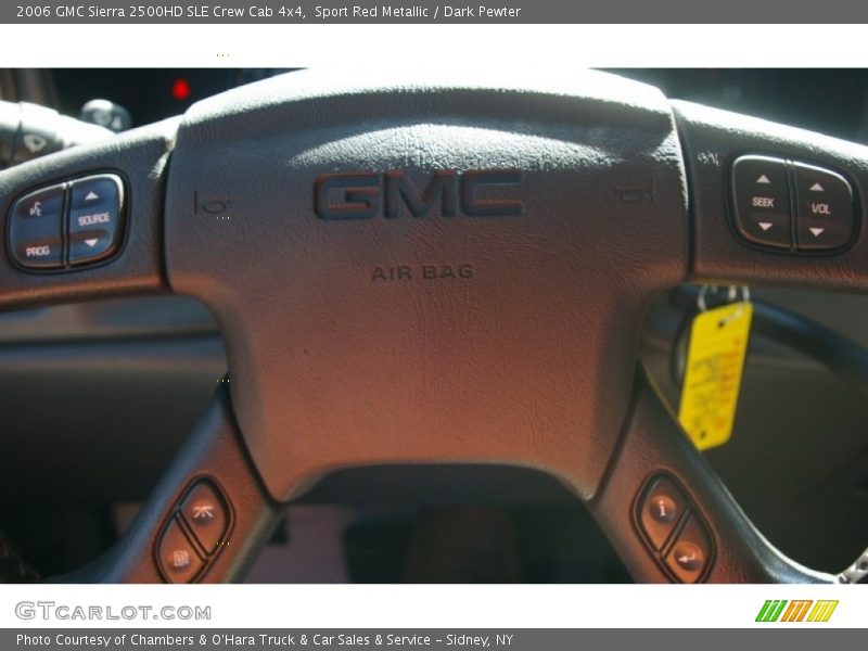Sport Red Metallic / Dark Pewter 2006 GMC Sierra 2500HD SLE Crew Cab 4x4