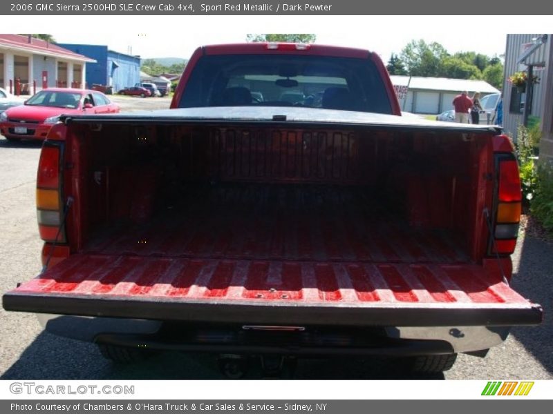 Sport Red Metallic / Dark Pewter 2006 GMC Sierra 2500HD SLE Crew Cab 4x4