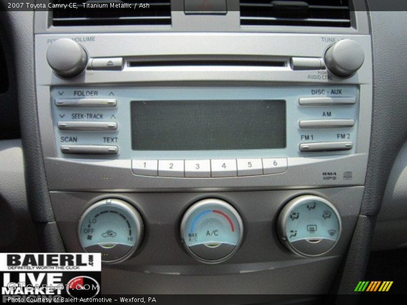 Titanium Metallic / Ash 2007 Toyota Camry CE