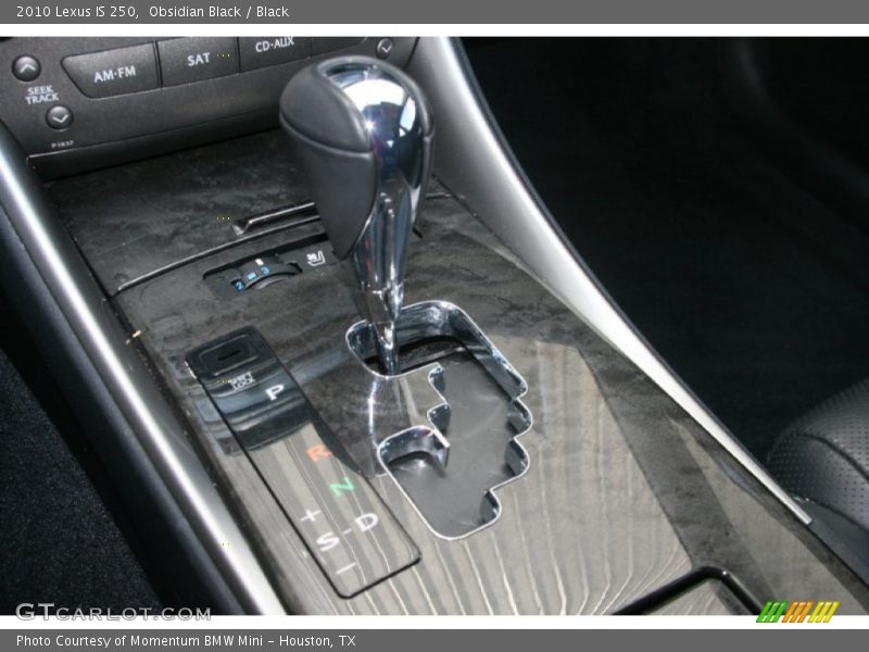  2010 IS 250 6 Speed Paddle-Shift Automatic Shifter