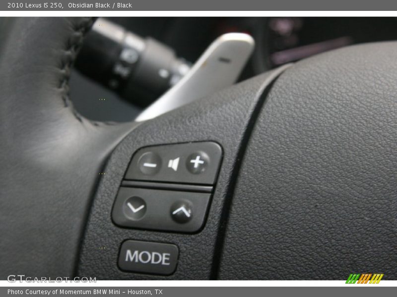 Controls of 2010 IS 250