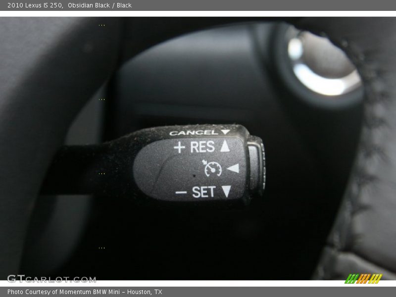 Obsidian Black / Black 2010 Lexus IS 250