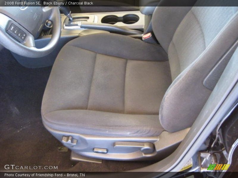Black Ebony / Charcoal Black 2008 Ford Fusion SE