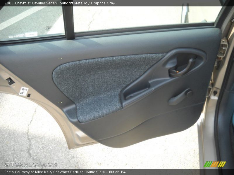 Sandrift Metallic / Graphite Gray 2005 Chevrolet Cavalier Sedan