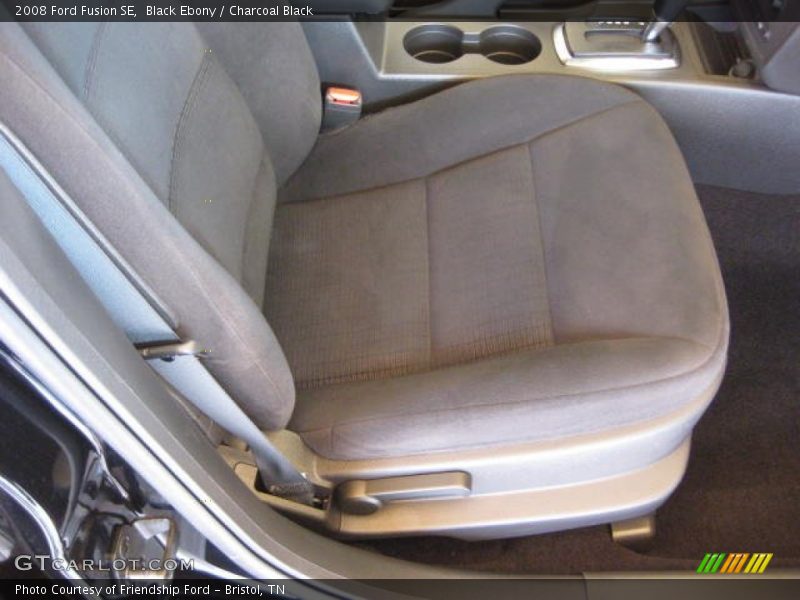 Black Ebony / Charcoal Black 2008 Ford Fusion SE