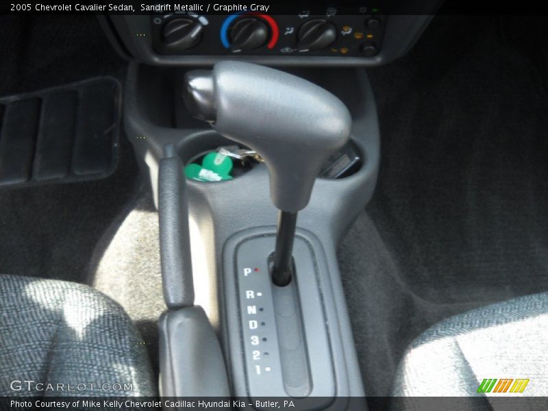 Sandrift Metallic / Graphite Gray 2005 Chevrolet Cavalier Sedan