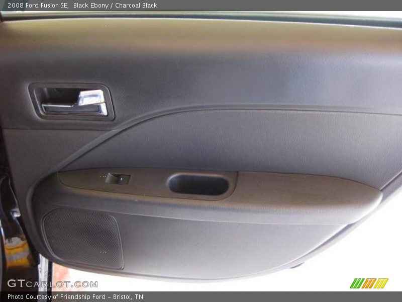 Black Ebony / Charcoal Black 2008 Ford Fusion SE