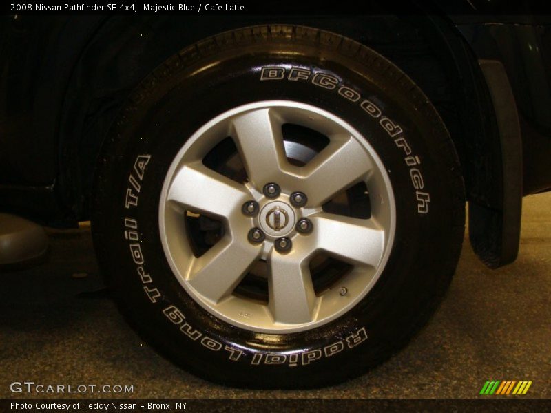 Majestic Blue / Cafe Latte 2008 Nissan Pathfinder SE 4x4