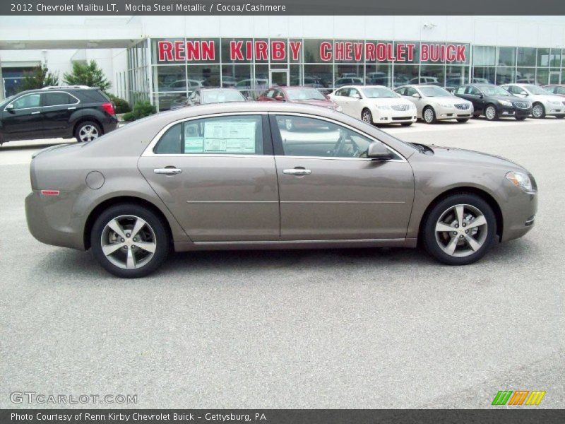 Mocha Steel Metallic / Cocoa/Cashmere 2012 Chevrolet Malibu LT