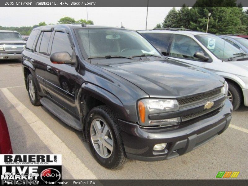 Black / Ebony 2005 Chevrolet TrailBlazer LT 4x4