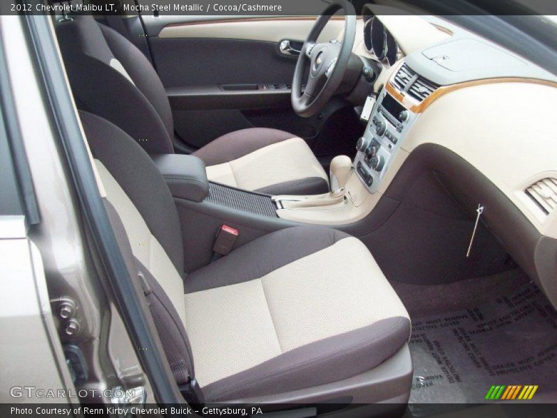  2012 Malibu LT Cocoa/Cashmere Interior