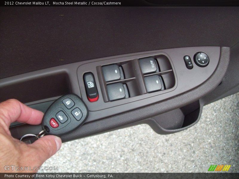 Controls of 2012 Malibu LT