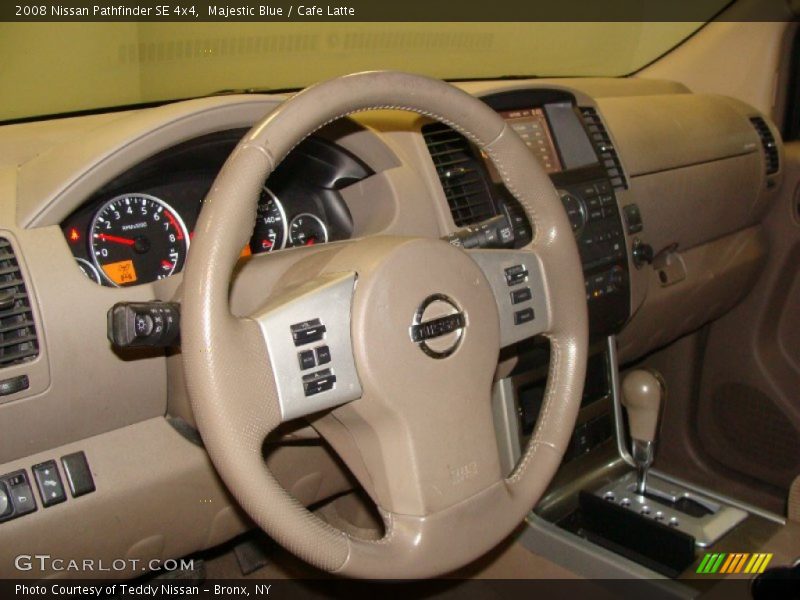 Majestic Blue / Cafe Latte 2008 Nissan Pathfinder SE 4x4