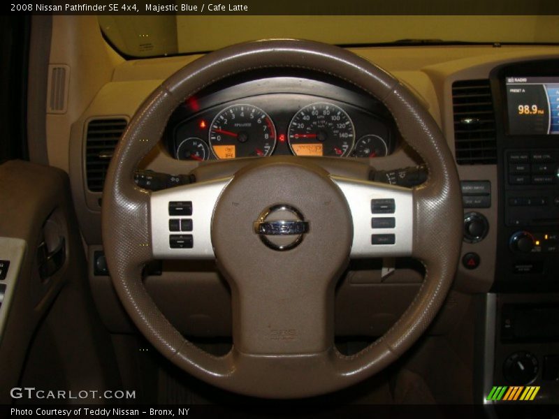 Majestic Blue / Cafe Latte 2008 Nissan Pathfinder SE 4x4