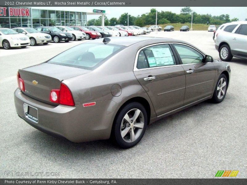 Mocha Steel Metallic / Cocoa/Cashmere 2012 Chevrolet Malibu LT