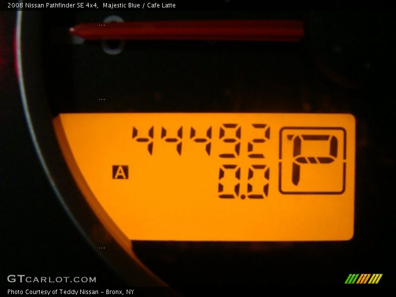 Majestic Blue / Cafe Latte 2008 Nissan Pathfinder SE 4x4