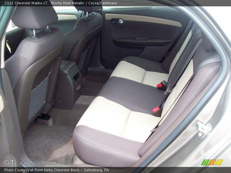  2012 Malibu LT Cocoa/Cashmere Interior