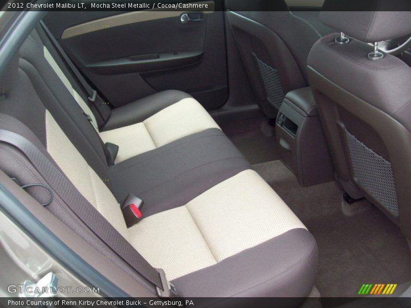  2012 Malibu LT Cocoa/Cashmere Interior