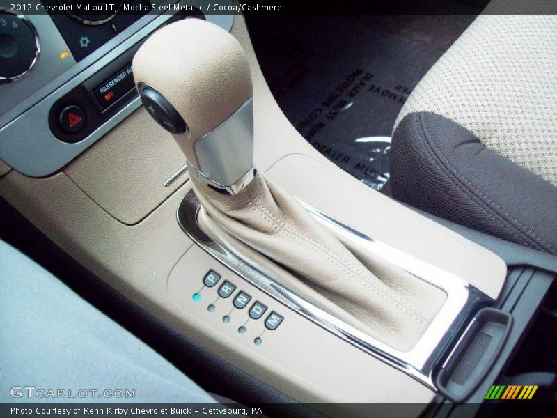  2012 Malibu LT 6 Speed Automatic Shifter
