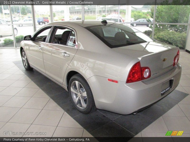  2012 Malibu LT Gold Mist Metallic