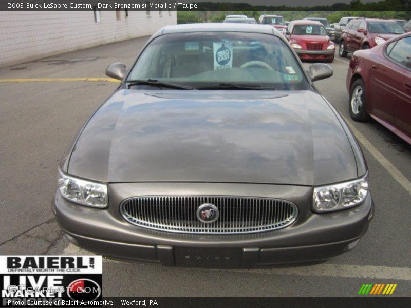 Dark Bronzemist Metallic / Taupe 2003 Buick LeSabre Custom