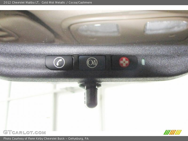 Gold Mist Metallic / Cocoa/Cashmere 2012 Chevrolet Malibu LT