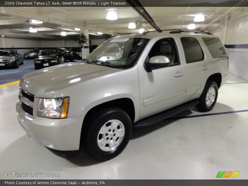 Silver Birch Metallic / Light Titanium 2009 Chevrolet Tahoe LT 4x4